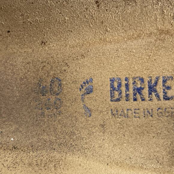 Birkenstock Arizona Slide Sandals Womens Size 40 US 9-9.5 Soft FB Brown Suede - Picture 8 of 10